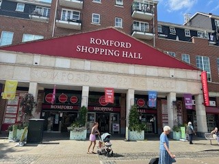 ROMFORD SHOPPING HALL MARKET PLACE ROMFORD ESSEX